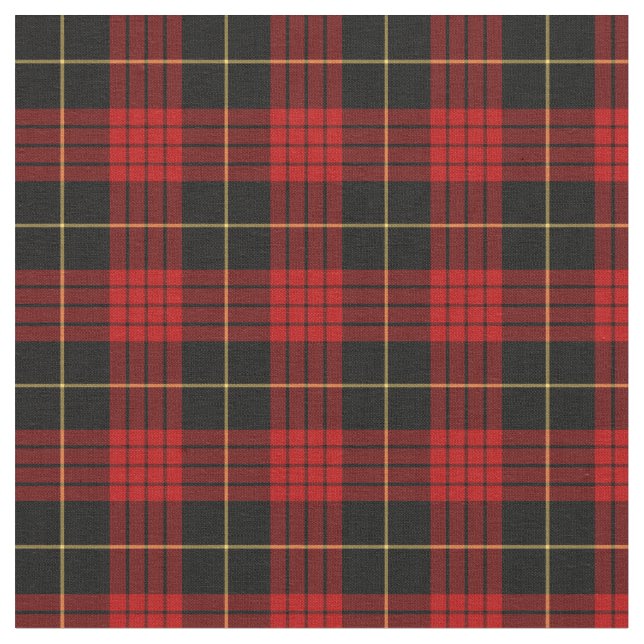 Tela Clan MacQueen Tartan (De cerca)