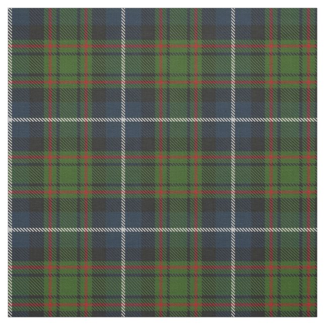 Tela Clan MacRae Hunting Scottish Tartán Plaid Fabric (Retal)