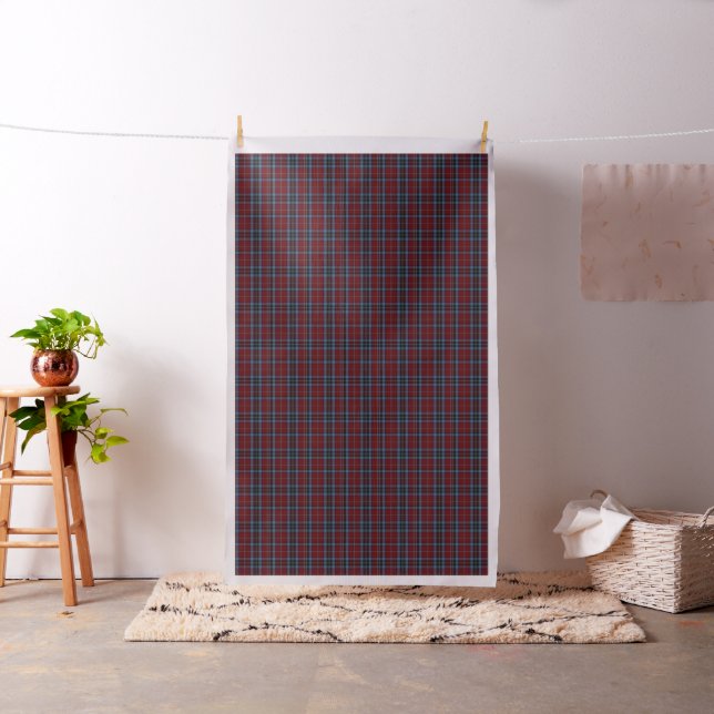 Tela Clan MacTavish Tartan Plaid Fabric (In Situ)