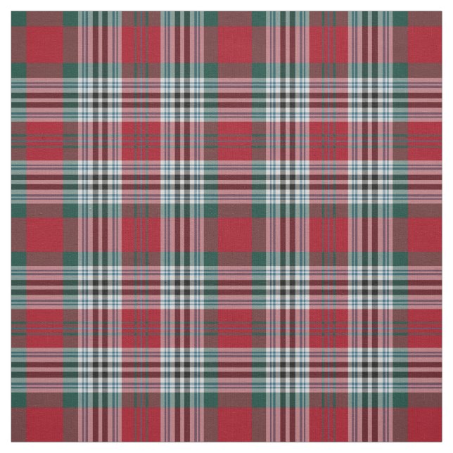 Tela Clan Metcalf Tartán (Retal)