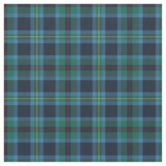 Tela Clan Miller Tartan (De cerca)