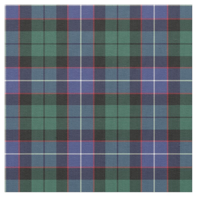 Tela Clan Mitchell Tartan (De cerca)