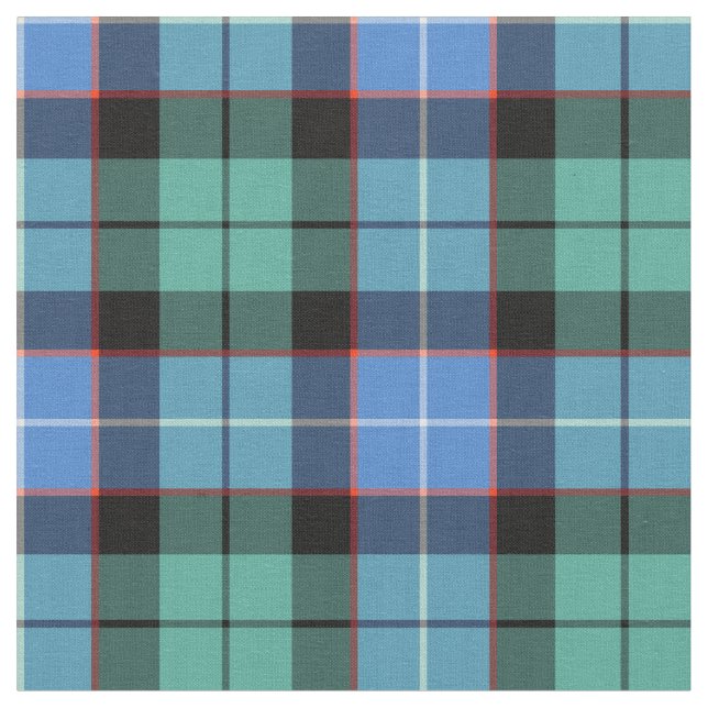 Tela Clan Mitchell Tartan (Antiguo) (De cerca)