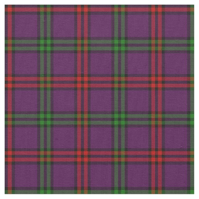 Tela Clan Montgomery Tartan (De cerca)