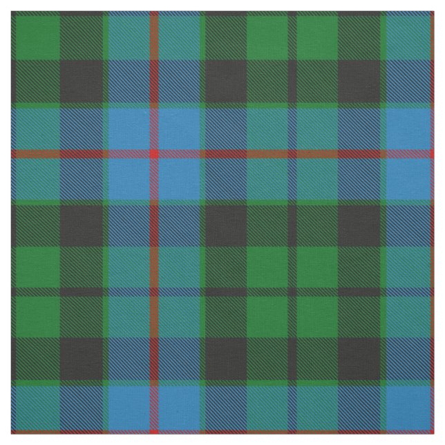Tela Clan Morrison Hunting Tartan Fabric (Retal)