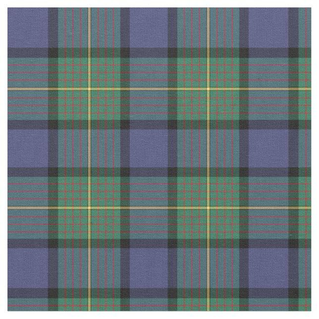 Tela Clan Muir Scottish Tartan (De cerca)