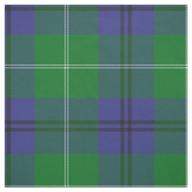 Tela Clan Oliphant Tartan Fabric (Retal)
