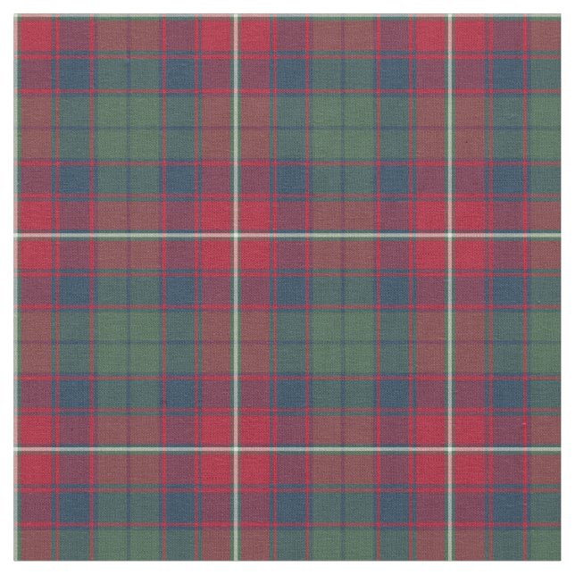 Tela Clan Robertson Tartan (De cerca)