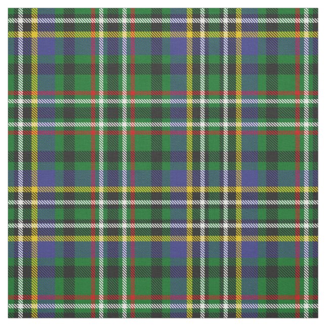 Tela Clan Scott Green Tartan Fabric (Retal)