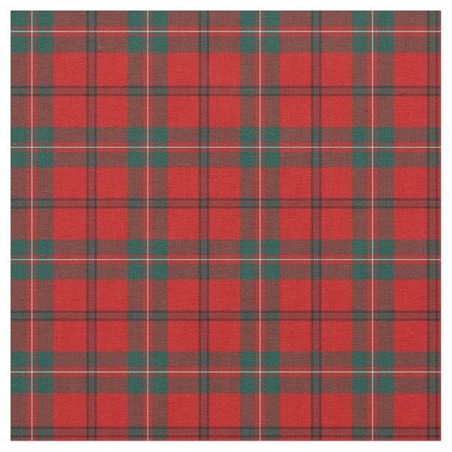 Tela Clan Scott Tartan (De cerca)
