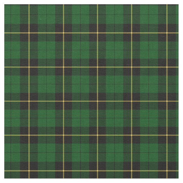 Tela Clan Wallace Hunting Tartan (De cerca)