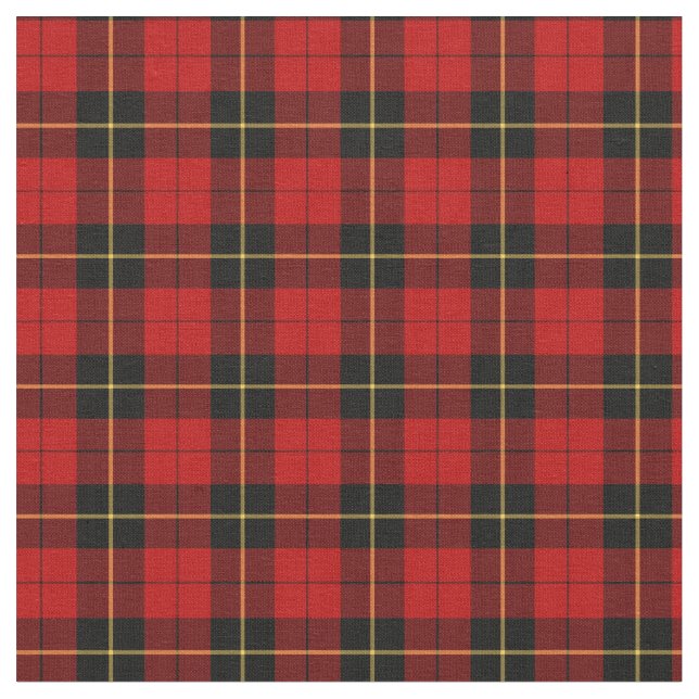 Tela Clan Wallace Tartan (De cerca)