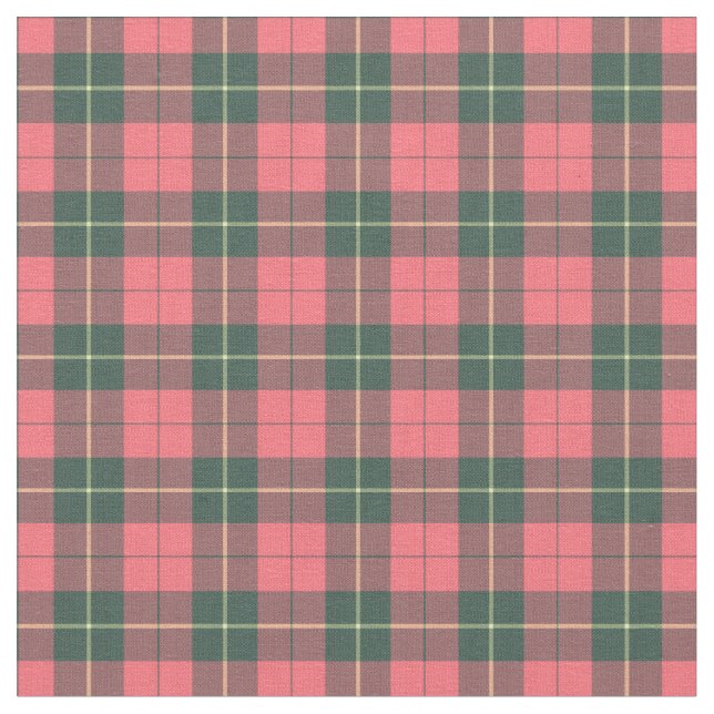 Tela Clan Wallace Weathered Tartan (De cerca)