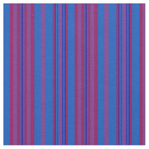 Tela Clarete elegante, ciruelo, rayado azul marino,