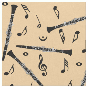 Tela Clarinets Music Notes Pattern