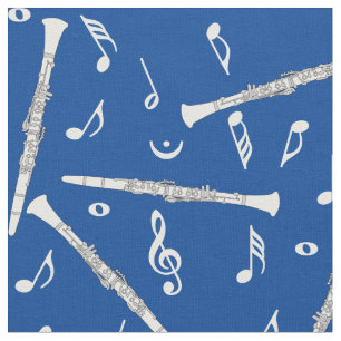 Tela Clarinets Music Notes Pattern