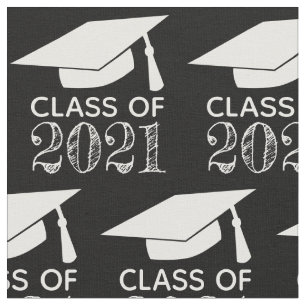 Tela Clase de negro de graduación de 2021
