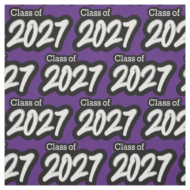 Tela Clase Purple Bold Brush de 2027 (Retal)