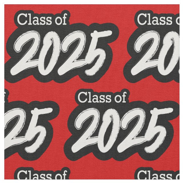 Tela Clase Red Bold Brush de 2025 (De cerca)