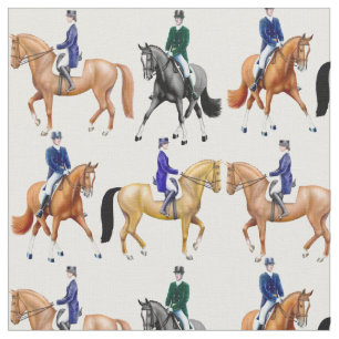 Tela clásica del Equestrian del caballo del