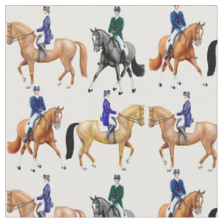 Tela clásica del Equestrian del caballo del