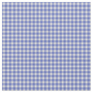 Tela Clásico Cuadro de Gingan Azul Real