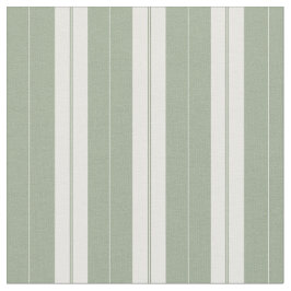 Tela Clásico Elegante Sage Verde Francés Tashing Stripe