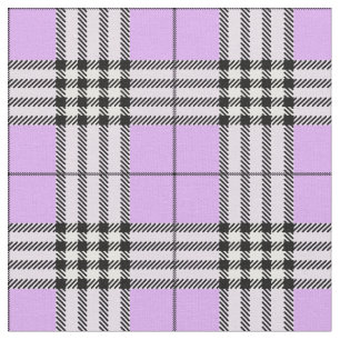 Tela Clásico escocés Patrón tartán morado