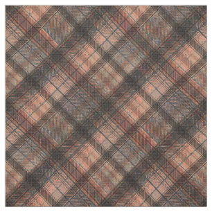 Tela Clásico negro de coral escocés relleno