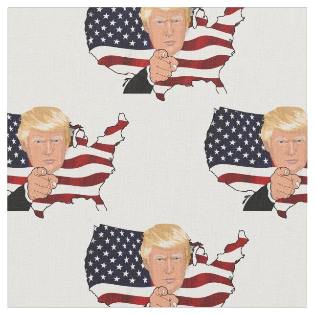 Tela Clásico Trump 2020 (De cerca)