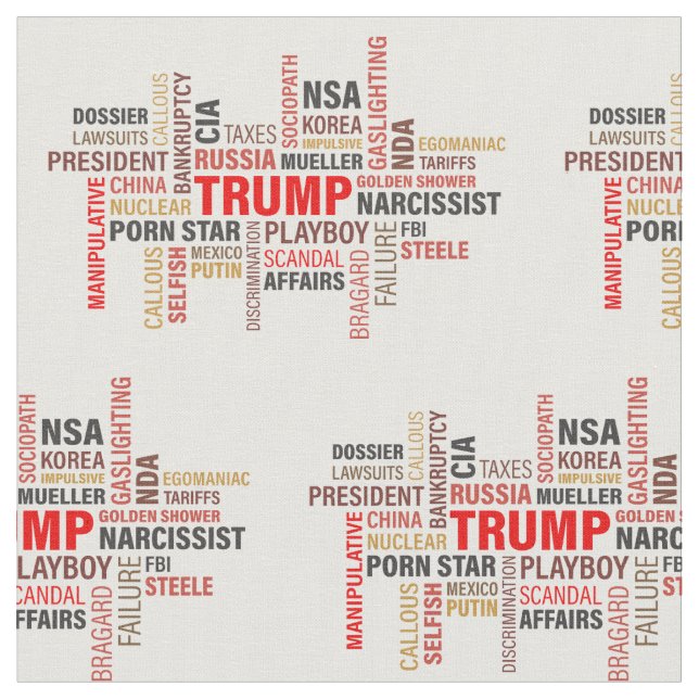 Tela Clásico Trump 2020 (De cerca)