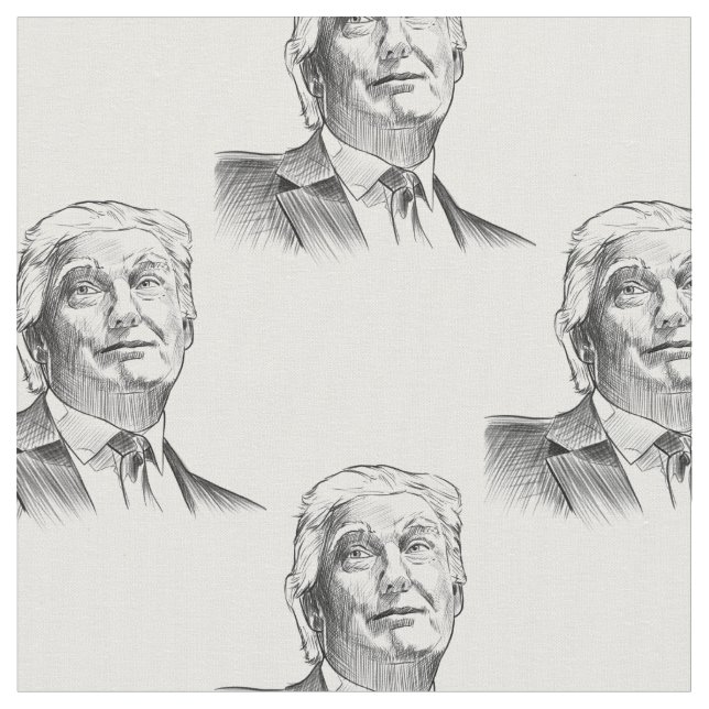 Tela Clásico Trump 2020 (De cerca)