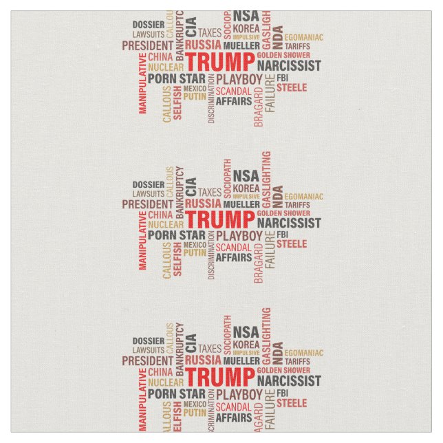 Tela Clásico Trump 2020 (De cerca)