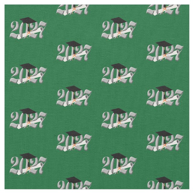 Tela Classic Silver Class of 2027 Graduation (De cerca)