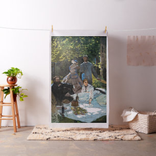 Tela Claude Monet - Almuerzo en la hierba, panel derech