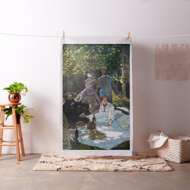 Tela Claude Monet - Almuerzo en la hierba, panel derech (In Situ)