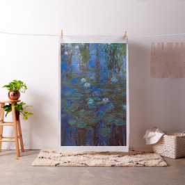Tela Claude Monet - Blue Water Lilies