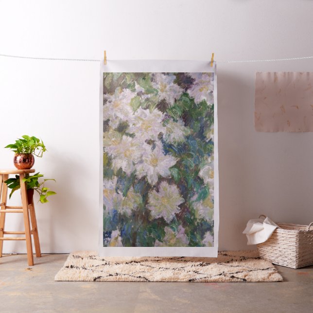 Tela Claude Monet - Clemátides blancas (In Situ)