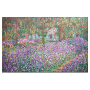 Tela Claude Monet - El jardín del artista en Giverny
