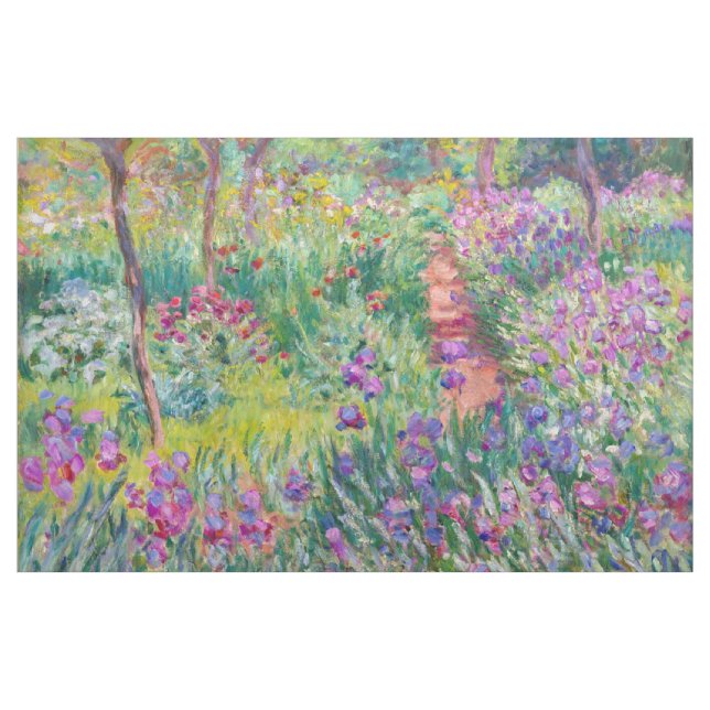 Tela Claude Monet - El jardín del Iris en Giverny (Yarda)