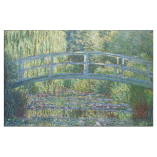 Tela Claude Monet - Estanque de nenúfares, Armonía Verd