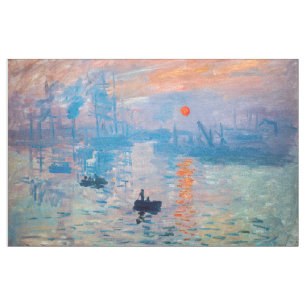 Tela Claude Monet - Impresión, amanecer