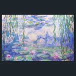 Tela Claude Monet - Lilies de agua / Nympheas 1919<br><div class="desc">Lilies de agua / Nympheas (W.1852) - Claude Monet,  Petróleo en lienzo,  1916-1919</div>