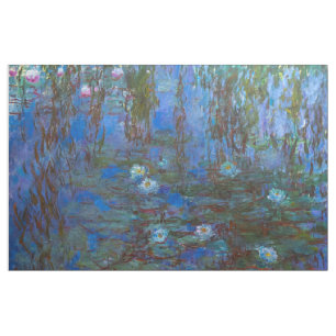 Tela Claude Monet - Nenúfares azules