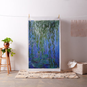 Tela Claude Monet - Nenúfares con sauce llorón