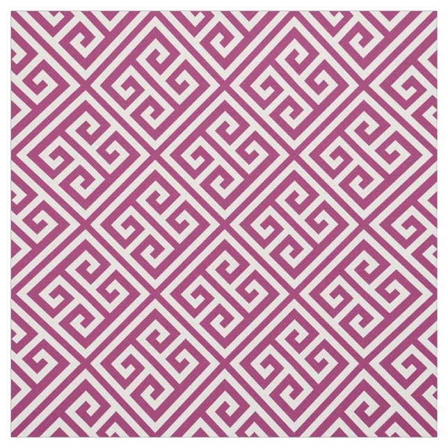 Tela Clave griega morada de Berry (Retal)