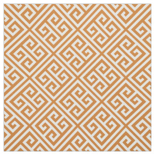 Tela Clave griega Naranja quemada