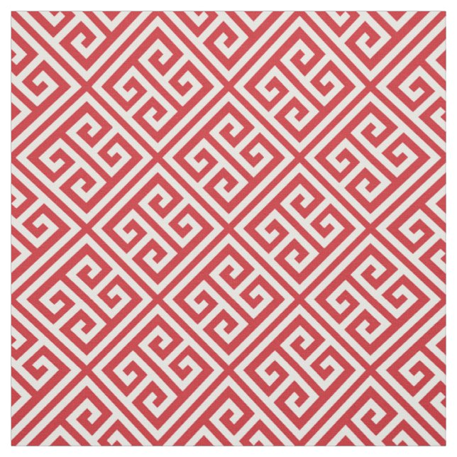Tela Clave griega roja (Retal)