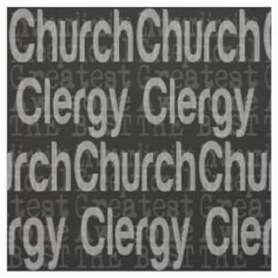 Tela Clérigo de la Iglesia Extraordinaria