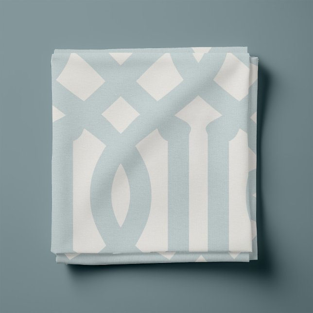 Tela Cloud Blue Trellis Large Scale (Subido por el creador)